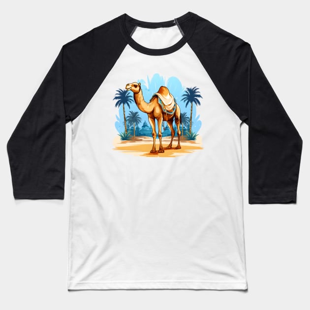 Camel Lover Baseball T-Shirt by zooleisurelife